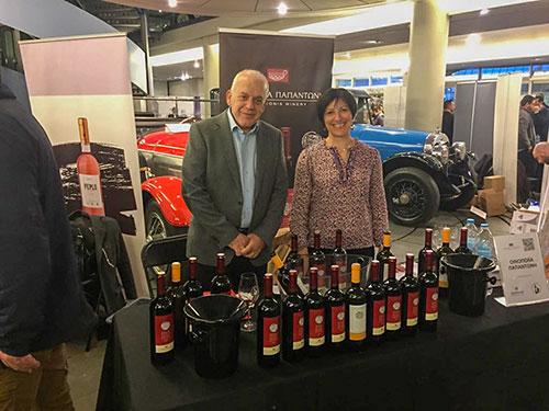 Papantonis winery at the Hellenic Motor Museum